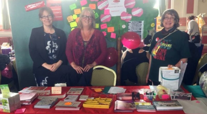 Shipley Labour stall at the Peace and Craft Fair